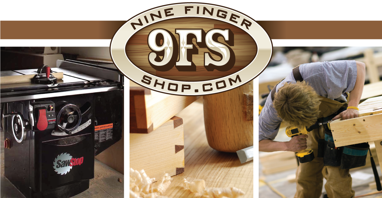 Nine Finger Shop Header